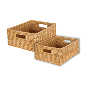 Handmade Vietnamese <b>RATTAN</b> <b>BASKET</b> Wicker <b>Baskets</b> High-Quality Natural Fiber for Organized Home Spaces Home Decor <b>Storage</b> - Product Image 1