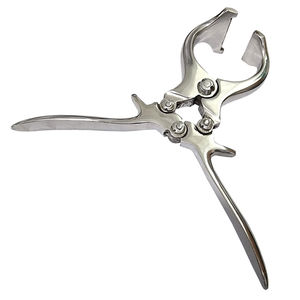 Instruments vétérinaires en acier inoxydable réutilisables approuvés, style Burdizzo, émasculateur, castration sans sang, castration animale - Product Image 1