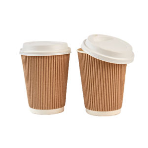 โรงงานโดยตรงที่มีคุณภาพสูงที่กำหนดเองทิ้งถ้วยกระดาษที่มีเดี่ยว,คู่,และระลอกผนังการปรับแต่ง - Product Image 3