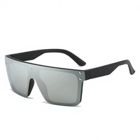 Nouvelles lunettes de soleil de sport IA à succès pour l'extérieur, avec film coloré et protection UV, vente en gros d'usine, lunettes PC pour hommes