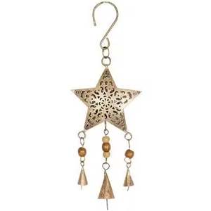 เครื่องประดับคริสต์มาสแบบแขวนผนังสีเงินรูปดาวที่สวยงาม - Product Image 2