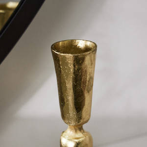 Candelabros de Metal con Forma de Cónico Dorado Antiguo Personalizado para Mesa de Comedor para Navidad, Novedad - Product Image 3