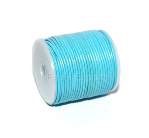 100% Genuine Vegetable Tanned Leather <b>Cords</b> Round 1mm 1.5mm 2mm 3mm <b>for</b> Bracelet Making From Excel Exports - Product Image 2