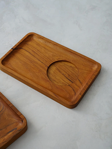 ถาดไม้ตกแต่งงานฝีมือคุณภาพพรีเมียม สำหรับวางกลางโต๊ะ ใช้เสิร์ฟ และเป็นของขวัญ ในราคาที่ถูกที่สุด - Product Image 3