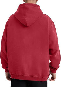 Vintage Acid Wash Oversized Breathable Plus Size Hoodie 280g Regular Fit <b>Men</b> Women Winter Letter Streetwear Casual <b>Pullover</b> - Product Image 3