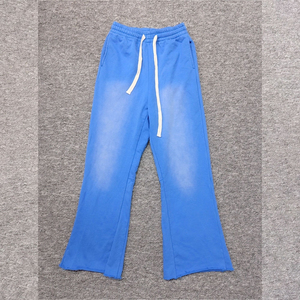 Nouveau style de pantalons pour hommes en coton et polyester de couleur unie, de qualité supérieure, bon marché, fabriqués en matériaux pour hommes - Product Image 3