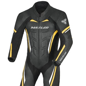 Men's Windproof Waterproof Plus Size Cold Resistant Racing Leather Motorcycle Suit CE Level 1 Sportswear Customizable Design - Product Image 3
