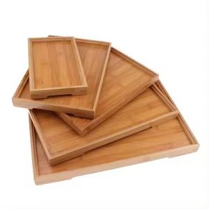 Plateau de service en résine simple, élégant et écologique pour la vaisselle, conçu pour les hôtels de luxe, présentations de table raffinées, poli - Product Image 5