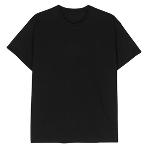 เสื้อยืดลำลองผู้ชายไซส์ใหญ่ พิมพ์โลโก้ได้ตามต้องการ แขนสั้น สีดำ น้ำหนัก 220 กรัม ผ้าฝ้ายออร์แกนิค 100% ระบายอากาศได้ดี - Product Image 1