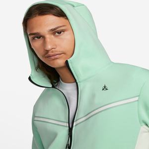 OEM Survêtement en polaire technique pour hommes 69% coton 31% polyester, sweat à capuche zippé, joggers imprimés, entraînement de fitness à séchage rapide pour l'hiver - Product Image 4