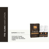 Spray capillaire TTO Clinic 60ml, soin fortifiant du cuir chevelu, traitement hydratant, Saw Palmetto, Procapil, Biotine, Kératine, antipelliculaire