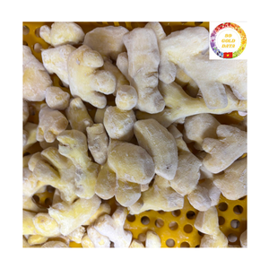 Gingembre biologique surgelé IQF épicé entier pelé, légume surgelé IQF pour l'exportation en vrac, provenant de l'usine du Vietnam - Product Image 4