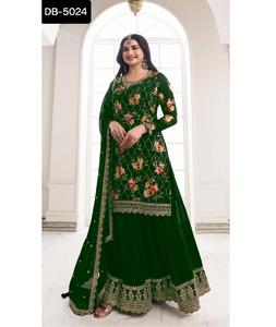 Dernière arrivée Nouvelle tendance Salwar Kameez pour femmes Robe de créateur indienne et pakistanaise pour mariage et fêtes - Product Image 1