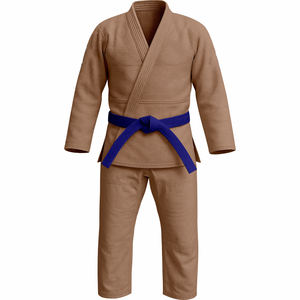 BJJ GI กิโมโนจูสึสไตล์บราซิลมีตะเข็บเสริมเย็บปักออกแบบได้ตามต้องการ - Product Image 1