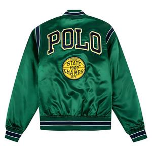 Chaqueta de béisbol de satén Fashion-Forward Chaqueta universitaria ligera para primavera y otoño - Product Image 5