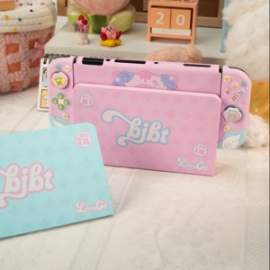 Carcasa Protectora Rosa y Azul Estilo Lolita para Base de Carga de Nintendo Switch 2, Linda Cubierta Protectora para <span class=keywords><strong>PC</strong></span> - Product Image 2