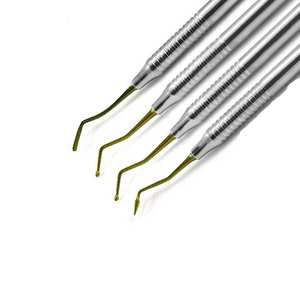 Juego de 4 Instrumentos Reutilizables de Titanio Dorado para Restauración Dental y Ortopedia, Aprobados por la CE, para Uso en Perros - Product Image 3