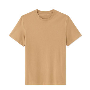 Camisetas de Cuello Redondo para Hombre, Mezcla Triple, 50% Poliéster, 25% Algodón y 25% Rayón, con su Logotipo - Product Image 6