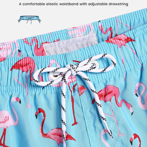 Custom Logo Men Short Blank Swim Beach Shorts Man Summer Swimming Wear Plain Trucks Beach Shorts For Sale - Product Image 3