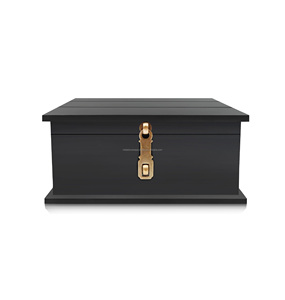 Boîte de rangement en bois Boîte au trésor en bois durable, boîte au trésor décorative en bois vintage, boîte décorative avec boîte de rangement à couvercle - Product Image 6