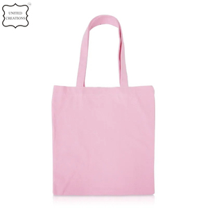 Venta al por mayor de bolsas de viaje de lona de algodón de calidad personalizable bolsas de asas reciclables disponibles todos los colores Logo Opción de regalo - Product Image 2