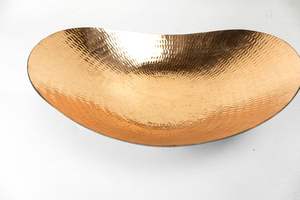 Cuenco para servir con hojas de aluminio Cuenco para chocolate y aperitivos chapado en oro de metal de calidad superior a un precio razonable para un servicio elegante - Product Image 5