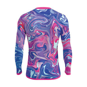 Camiseta de Manga Larga con Cierre en el Cuello para Unisex, de Algodón y Poliéster de Secado Rápido para Surf y Deportes Acuáticos - Product Image 2