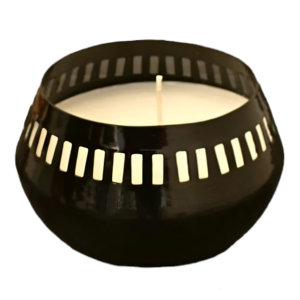 Wholesale Customized Black Jar candle For Home Christmas Decor From India - Product Image 5