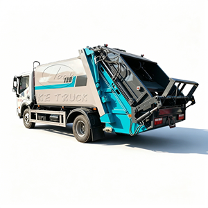 Nouveau camion compacteur de déchets Dongfeng Kaput K6 9m3 diesel 4x2, petit camion de compression des ordures avec réservoir d'égouts pour le nettoyage municipal - Product Image 2