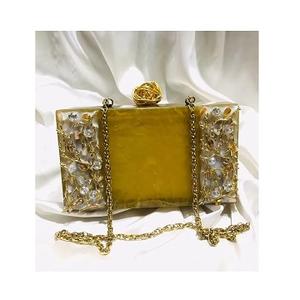 Pochette en résine de couleur avec un design lumineux pour femmes et filles à bas prix Fabrication indienne de qualité supérieure - Product Image 2