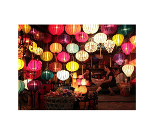 Beautiful <b>Lantern</b> Decoration for Festival and Activity Handmade Silk <b>Lantern</b> in Vietnam - Product Image 1