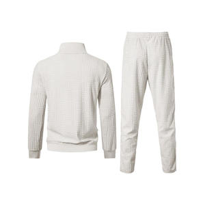 ชุดวอร์มกางเกงเอวสูงสำหรับนักวิ่งชุดวอร์มใส่ทำงานปักลายแนวสตรีทแบบกำหนดเองได้สำหรับทั้งชายและหญิง - Product Image 3