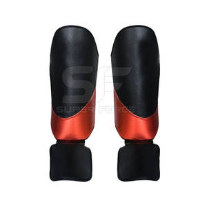 Protège-tibias de boxe pour l'entraînement et le combat avec mousse haute densité et sangles sécurisées Protège-tibias de boxe durables - Product Image 3