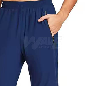 กางเกงขายาวผู้ชายทรงสลิมฟิตขายดีที่สุด สวมใส่สบาย ระบายอากาศได้ดี น้ำหนักเบา ผ้าแคนวาส สไตล์ลำลอง เอวกลาง ทรงตรง ลายเรียบ - Product Image 6