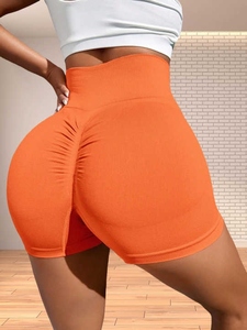Ensemble de yoga pour femmes Shorts de yoga Ensemble de pièces Shorts pour femmes Ensembles de yoga de fitness de sport solides - Product Image 2