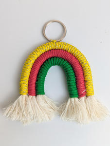 Llavero Decorativo de Macramé JNC Hecho a Mano para Recuerdos y Uso Comercial - Product Image 6