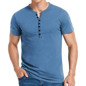 Camisetas Casuales de Manga Corta con Cuello Redondo para Hombre, Corte Regular, 100% Algodón Orgánico, Tela de Lona, Antiarrugas, Transpirable - Product Image 5