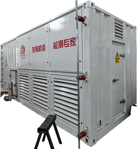 2000 kW 대기 디젤 발전기 세트의 수용 테스트에 사용되는 강제 공냉식 저항 및 유도 2900kVA 부하 은행 - Product Image 2