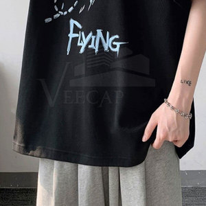 เสื้อยืดโอเวอร์ไซส์ผู้ชายสไตล์และดีไซน์ล่าสุดปี 2023 คุณภาพสูง ระบายอากาศได้ดี พิมพ์ลายดิจิทัล - Product Image 3