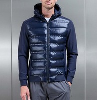 Nouvelles vestes d'hiver pour hommes personnalisées, imperméables, coupe-vent, épaisses, parkas longues à capuche, vestes matelassées à bulles, vente chaude