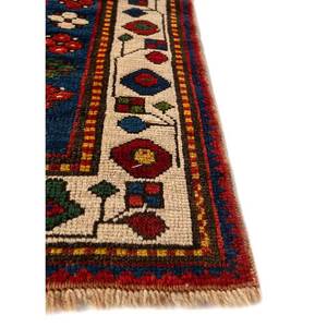 Alfombra Kiaan de Lana Anudada a Mano de Gran Tamaño, Paem-207, Rojo Naranja, Geométrica Abstracta, para Entrada, Pasillo, Rectangular, 9x12 pies - Product Image 4