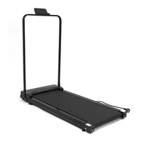 Tapis roulant sous le bureau le moins cher de l'usine, affichage LED et télécommande, tapis roulant portable pour la maison et le bureau