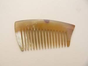 GIVE COLORS HORN BUFFALO PEINES AL POR MAYOR Peines de cuerno antiestáticos naturales para regalos de vacaciones por Crescent Crafts - Product Image 6