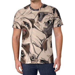 T-shirt pour homme en polyester léger à sublimation intégrale, tee-shirt de sport athlétique, impression personnalisée, fournisseur d'usine OEM, marque privée - Product Image 3