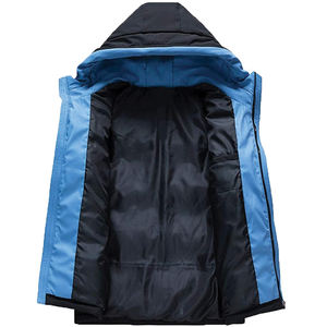 Chaquetas acolchadas para hombre, diseño personalizado OEM, ropa de calle informal cálida, Abrigo acolchado con capucha a la moda, ropa de abrigo de invierno, chaqueta acolchada para hombre - Product Image 6