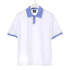 เสื้อโปโลผ้าคอตตอน100% สำหรับผู้ชายเสื้อดีไซน์ทันสมัยสีทึบตามสั่งสำหรับฤดูร้อนสินค้า2026 - Product Image 2