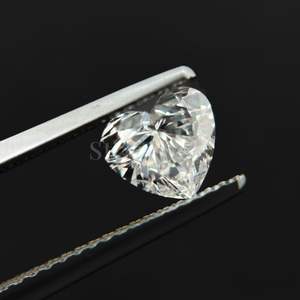 Diamantes sueltos con corte de corazón certificado IGI 0.25ct-4.0ct DEF, joyería de cumpleaños cultivada en laboratorio, colgantes de tachuelas de regalo - Product Image 1