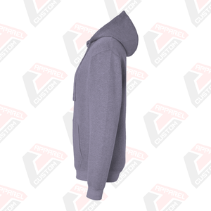 Conjunto de Sudadera con capucha de gran tamaño estampada de manga larga para hombre OEM 50% Algodón 50% poliéster sudadera al por mayor negro para invierno - Product Image 3