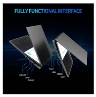 Ordinateur portable à double écran TUHUI Intel Core I9 16 pouces Ordinateurs portables de jeu 14 pouces Écran tactile 16 Go de RAM 512 Go de SSD Ordinateur portable Win 11