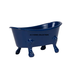 Porte-savon de salle de bain de luxe en acier inoxydable doré brillant de haute qualité, forme ronde - Product Image 6